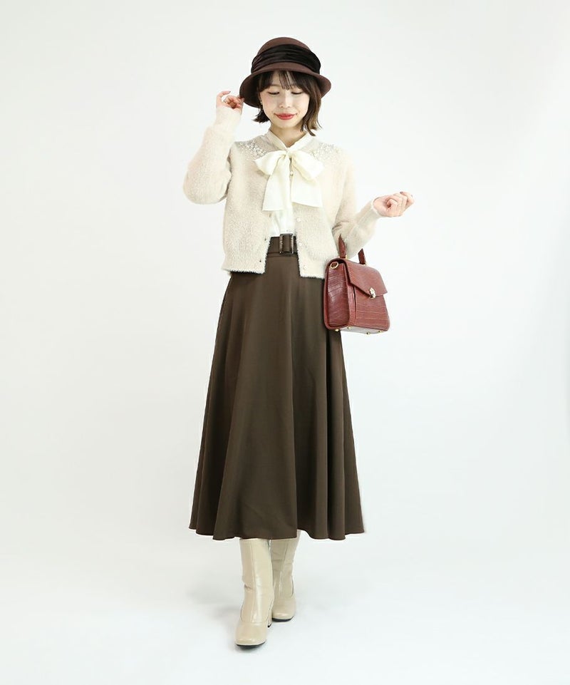 light beige / 158cm