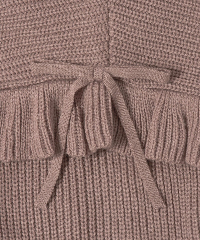 リボンアップ (pink brown)