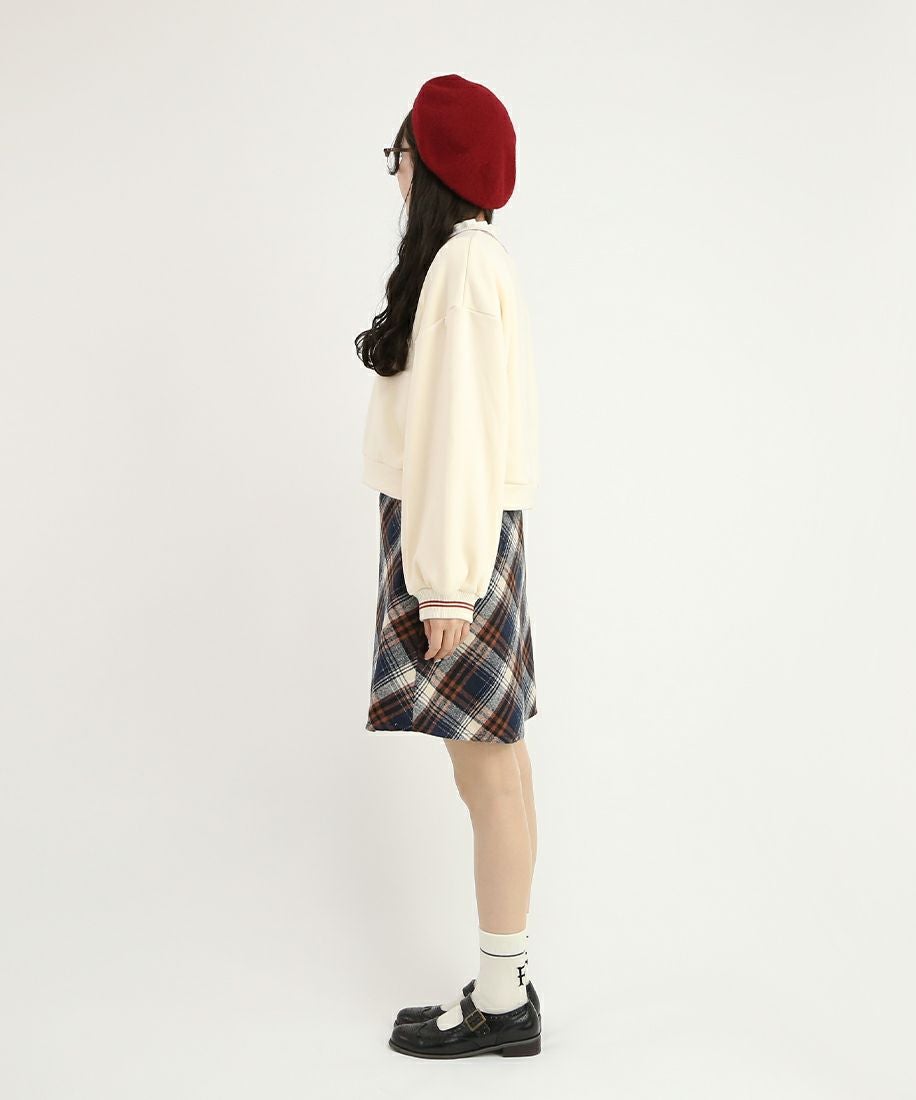 ivory / 162cm / ブラウスとのレイヤード