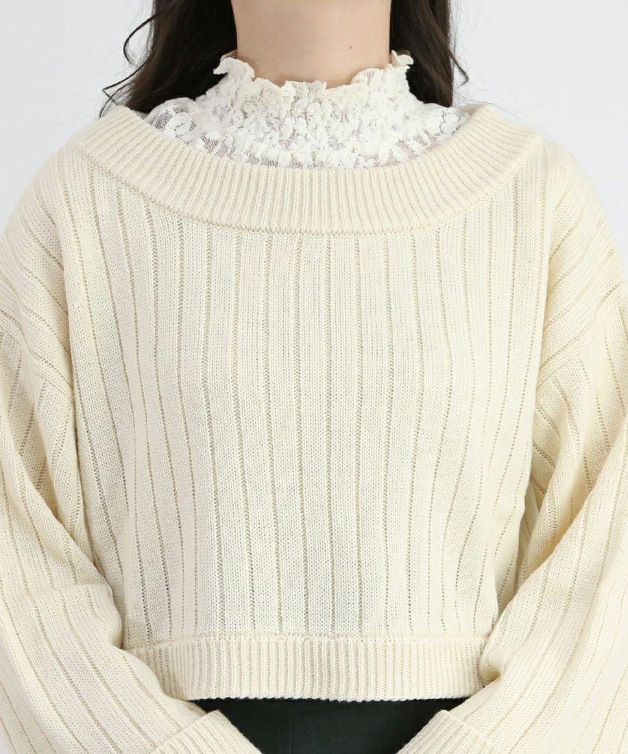 ivory / 162cm / インナーとして着用