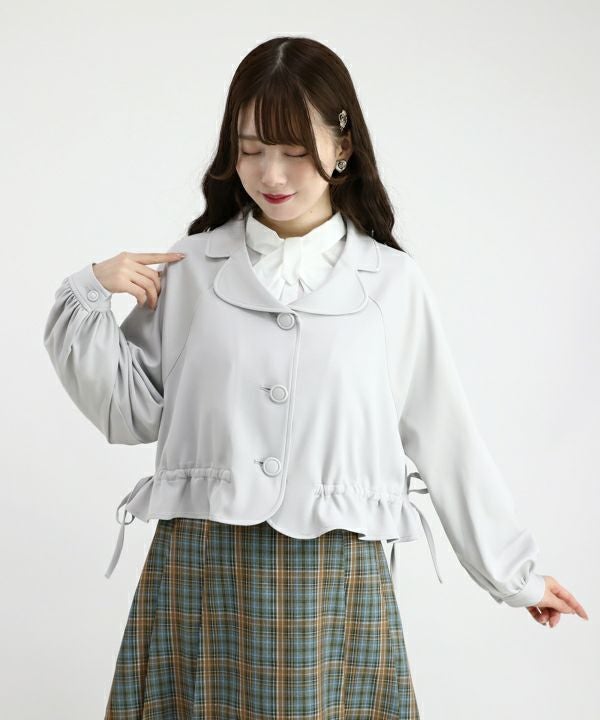 light gray / 162cm / スカート部分を外した場合