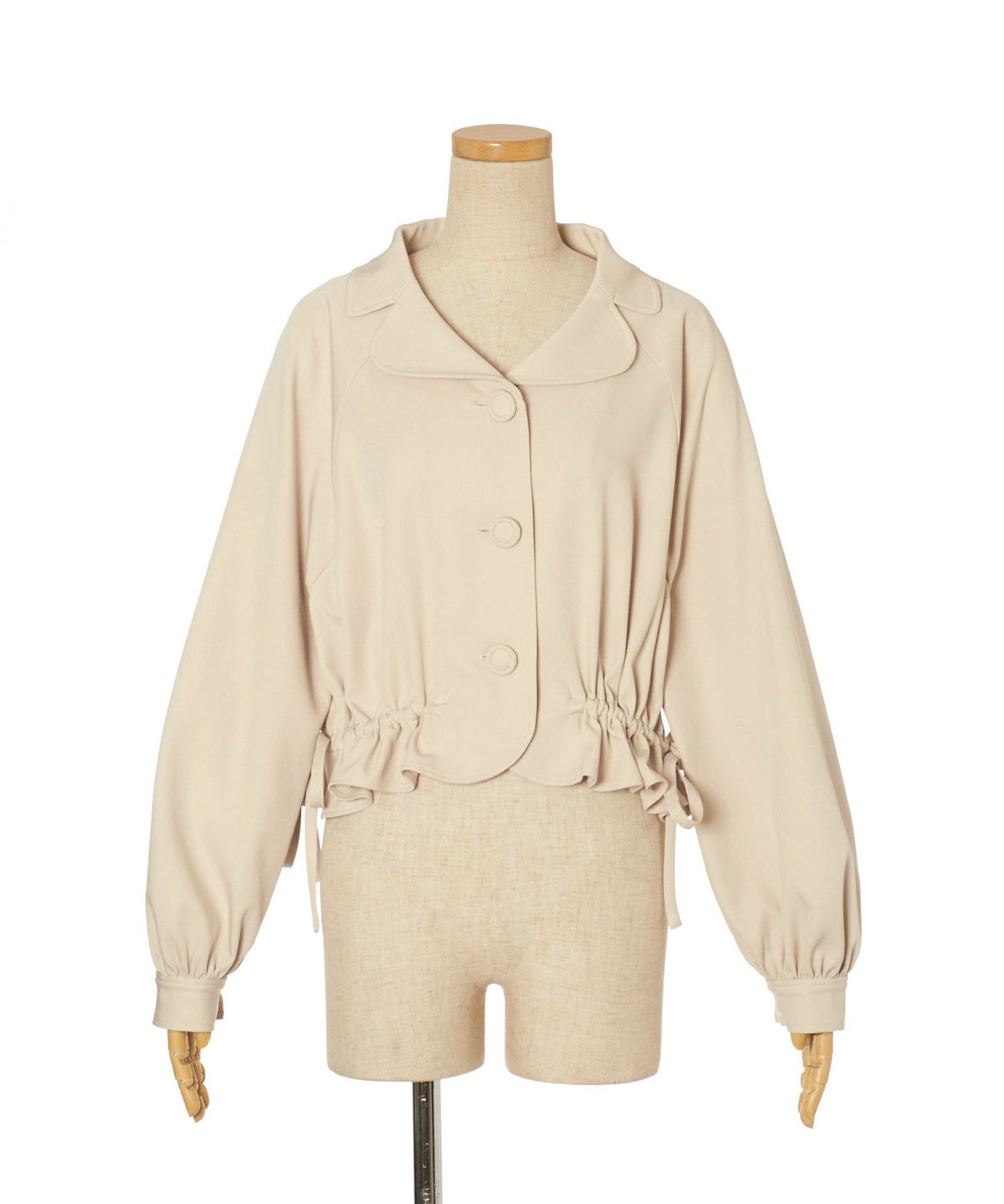 ショート丈にした場合 (ivory)