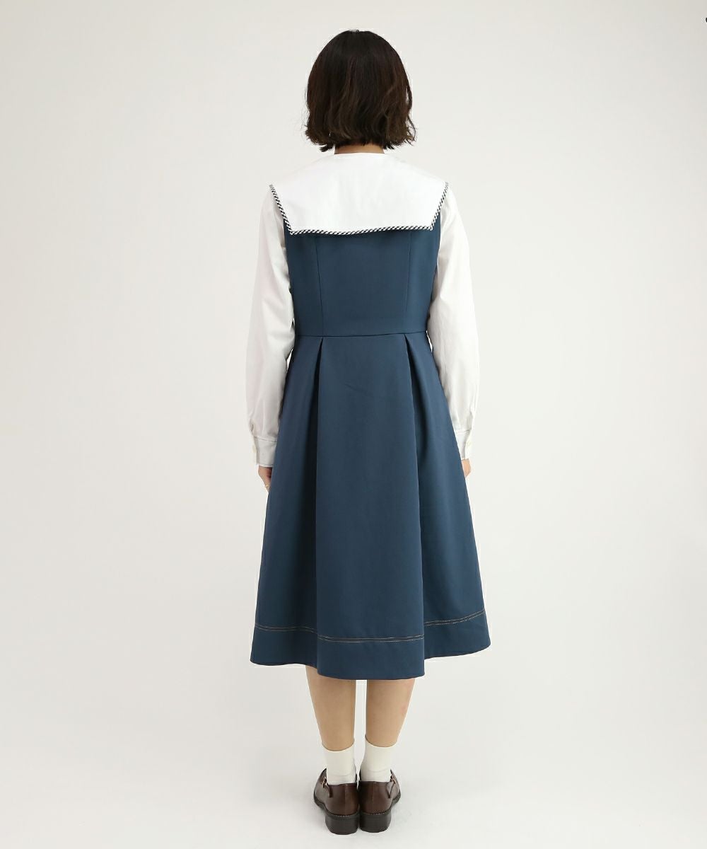 blue green / 158cm / ワンピースのみの着用