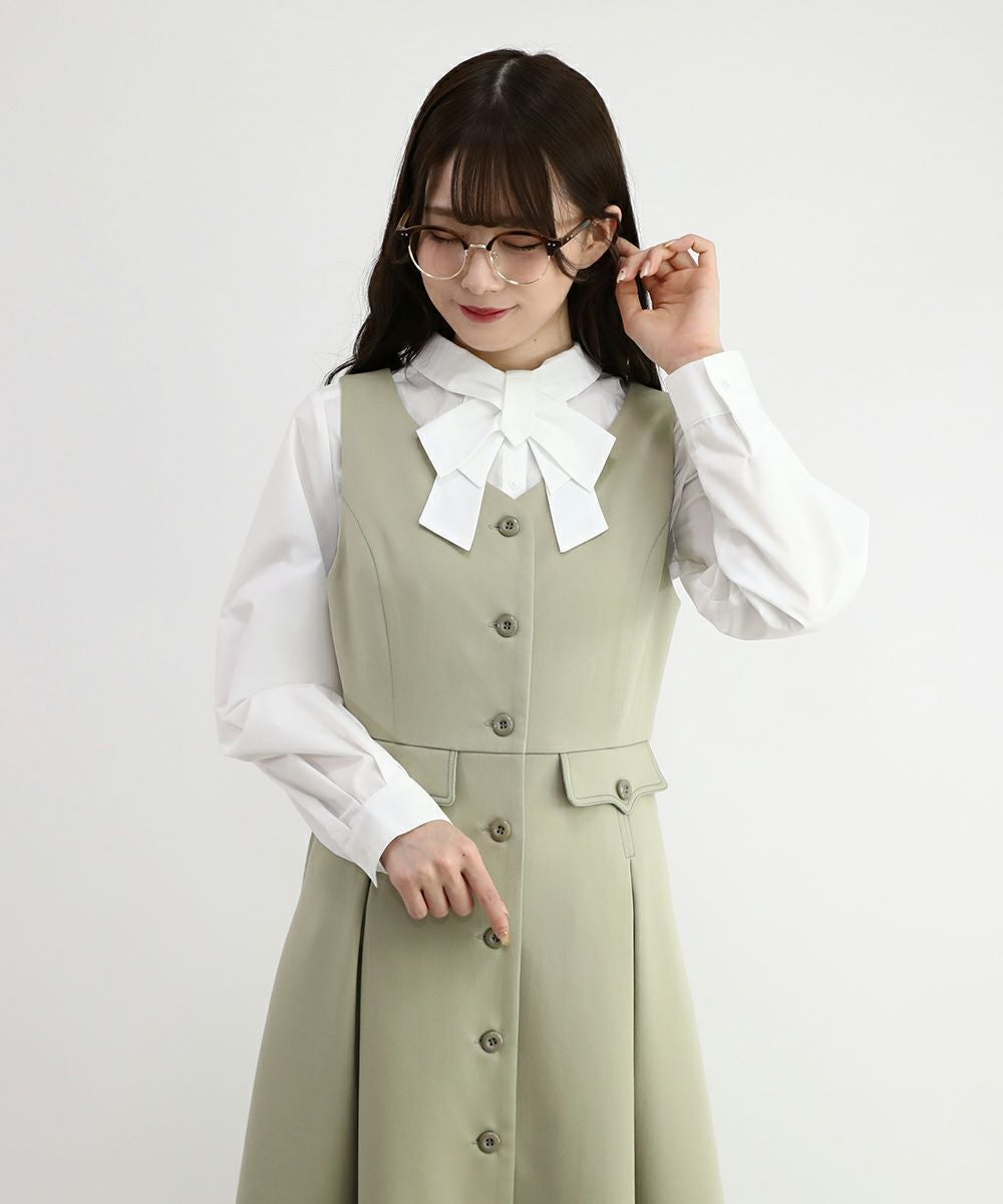 light khaki / 162cm / ワンピースのみの着用