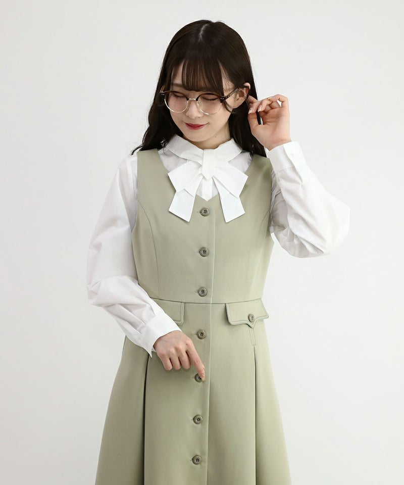 light khaki / 162cm / ワンピースのみの着用