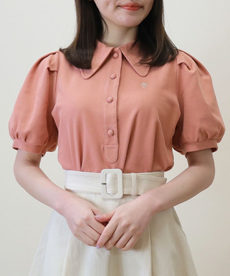 coral pink / 167cm / スカートとのレイヤード