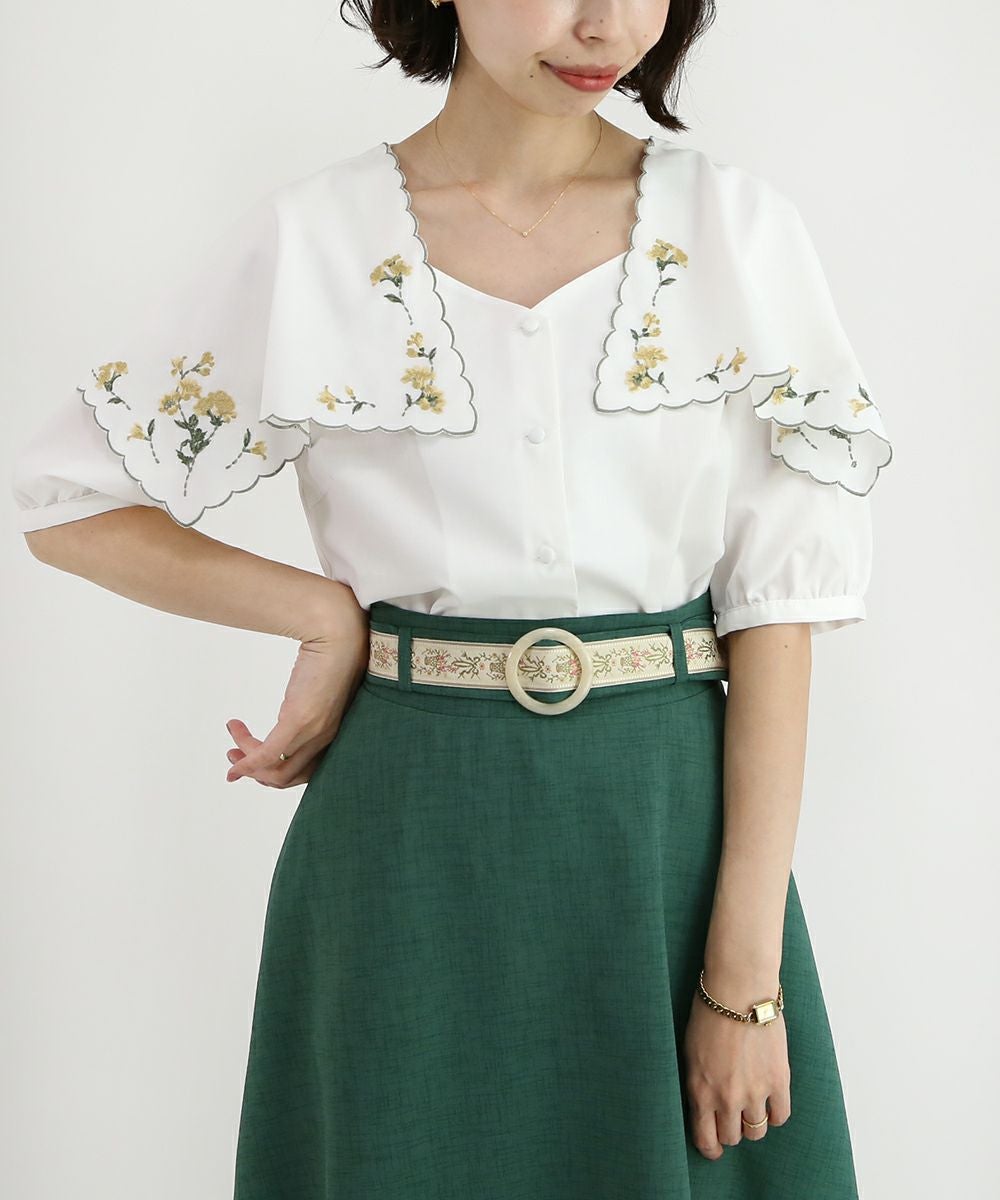 off white×yellow / 158cm