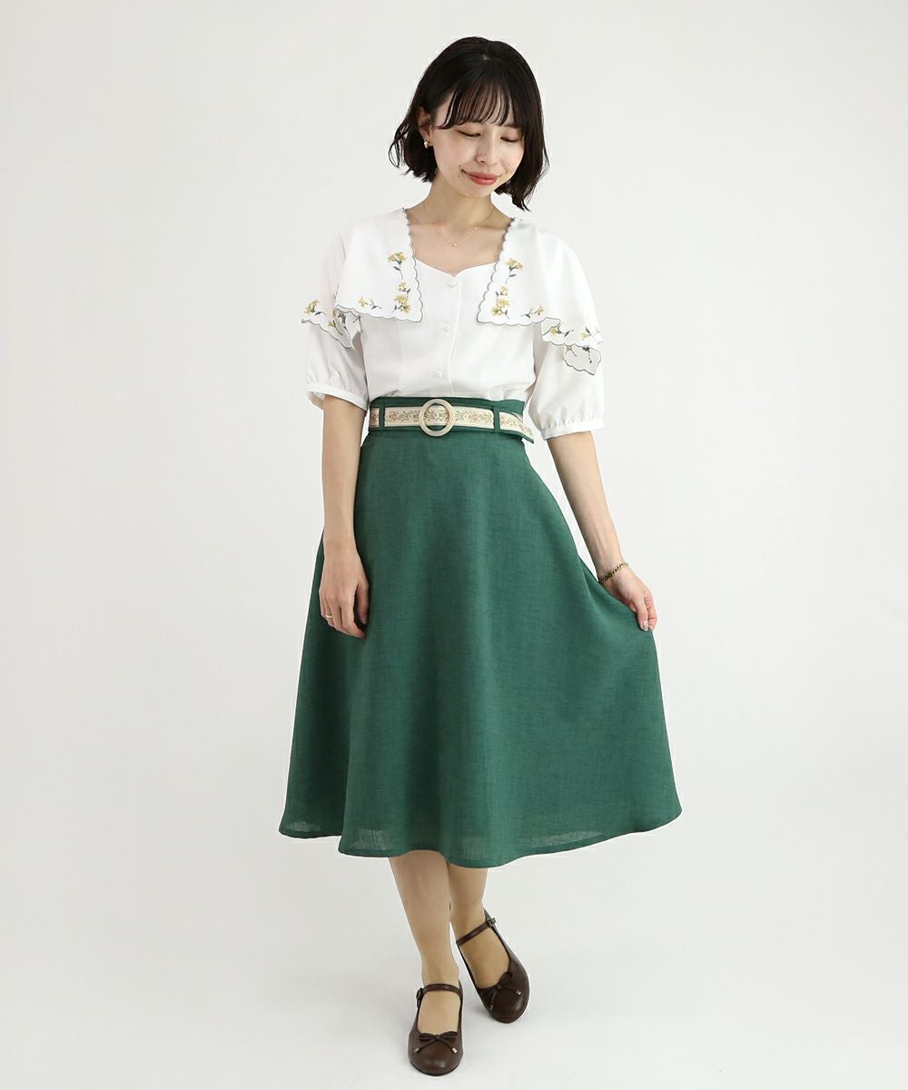 off white×yellow / 158cm