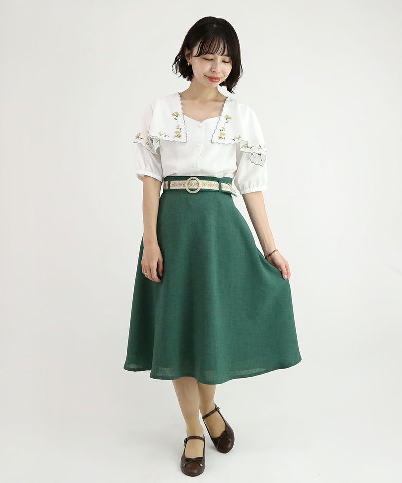 off white×yellow / 158cm