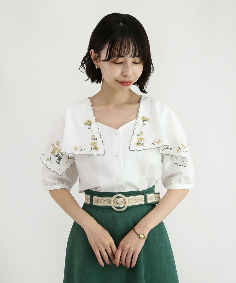 off white×yellow / 158cm