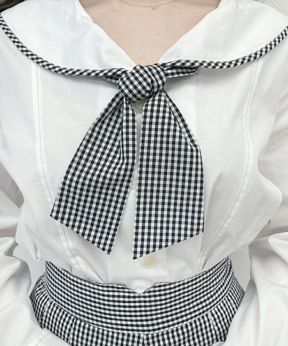 off white×black / 162cm