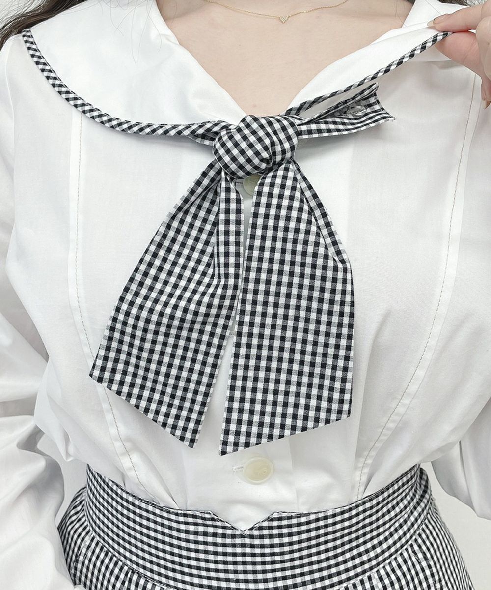 off white×black / 162cm