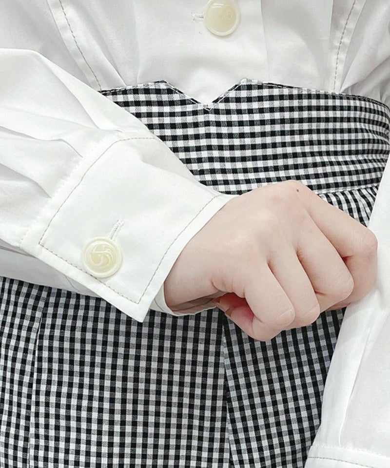 off white×black / 162cm