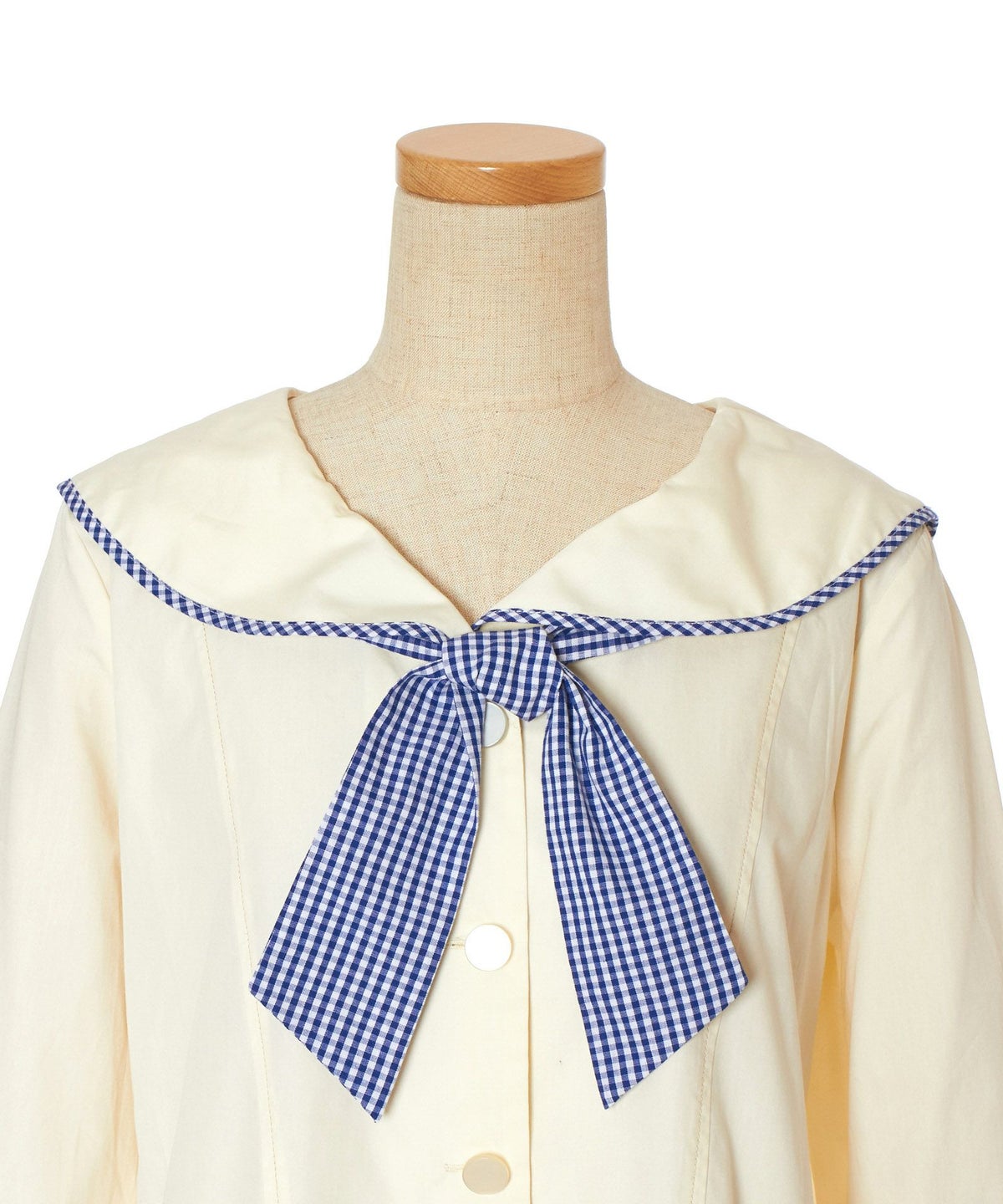 フロントアップ (ivory×blue)