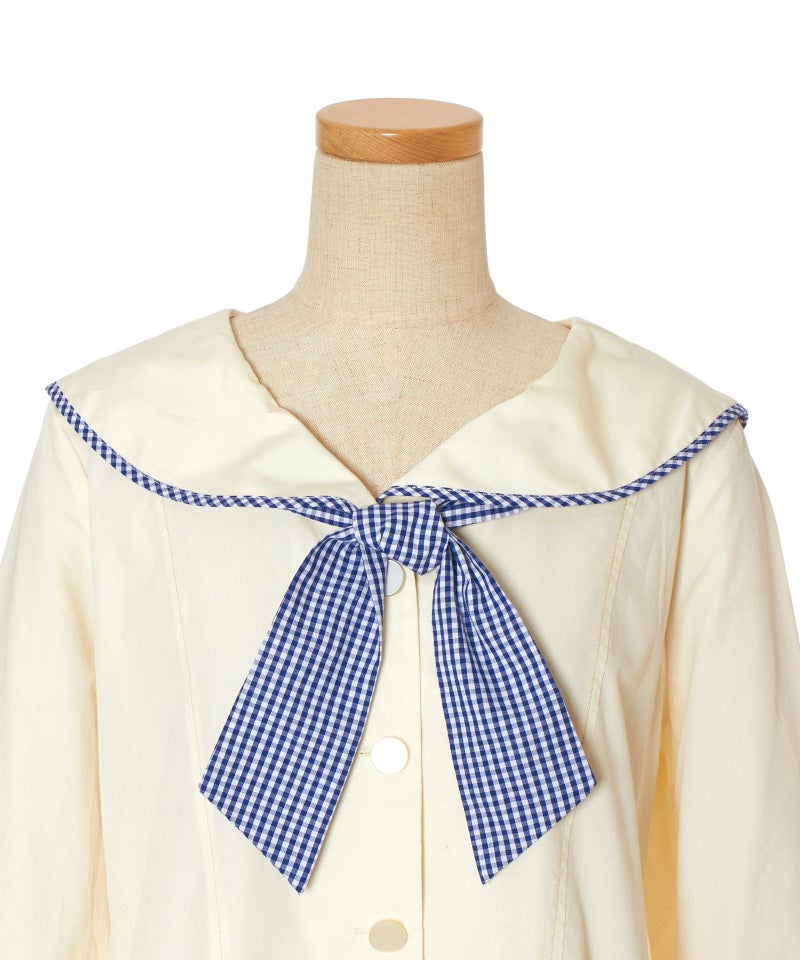 フロントアップ (ivory×blue)