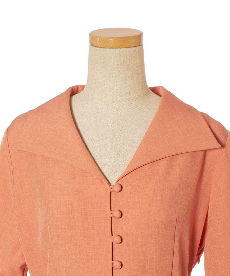 フロントアップ (coral pink)