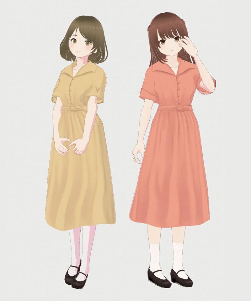 バーチャルでもお洋服販売中♡