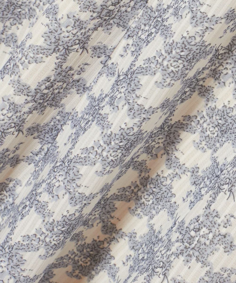 生地アップ (off white×blue)