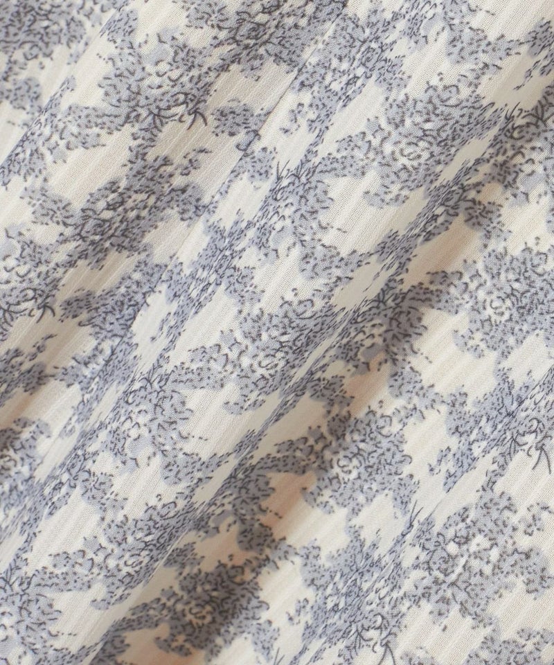 生地アップ (off white×blue)