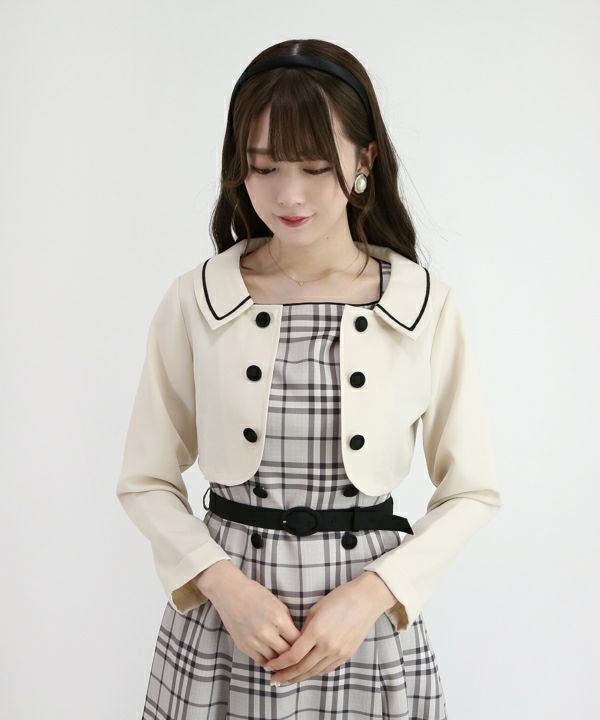 off white×black / 162cm