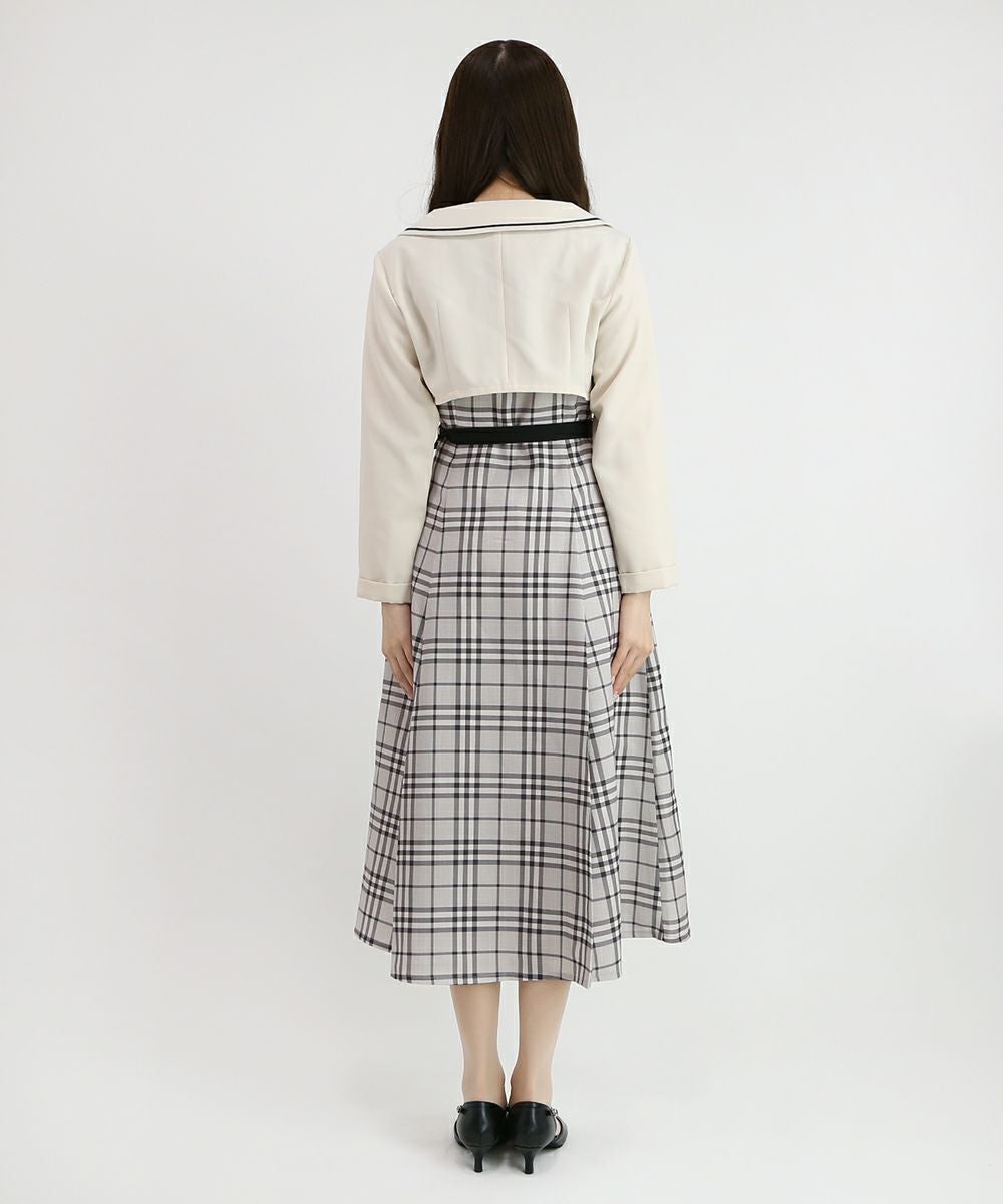 off white×black / 162cm