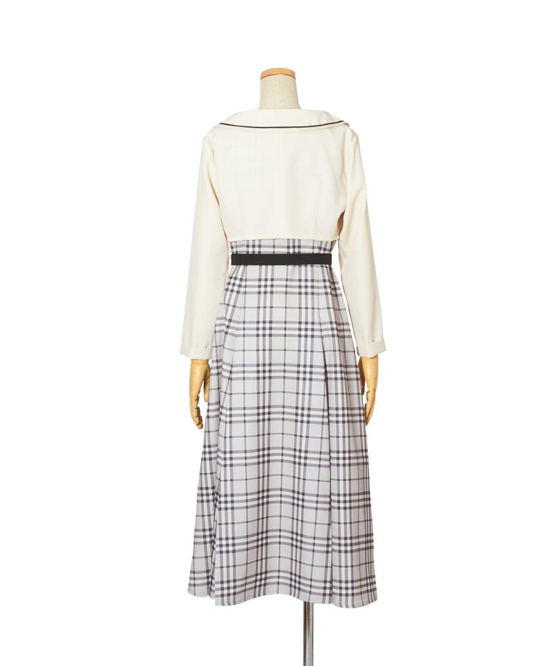 バック (off white×black)