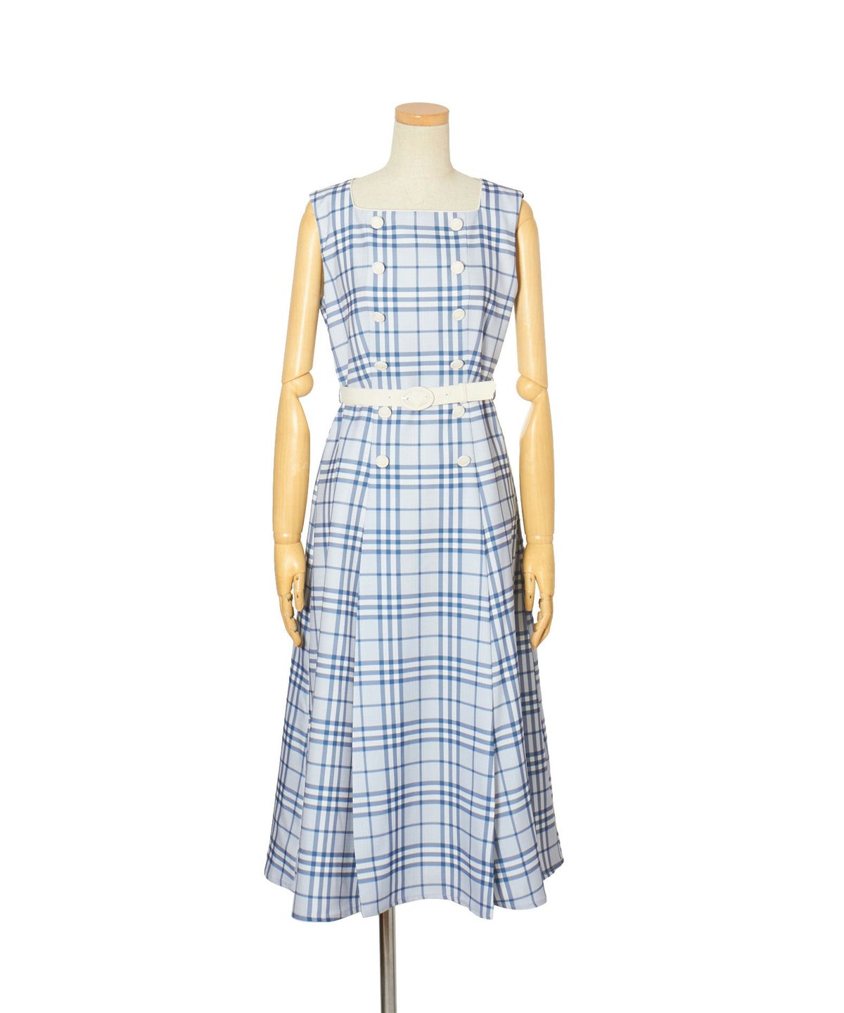 ワンピース (navy×white)