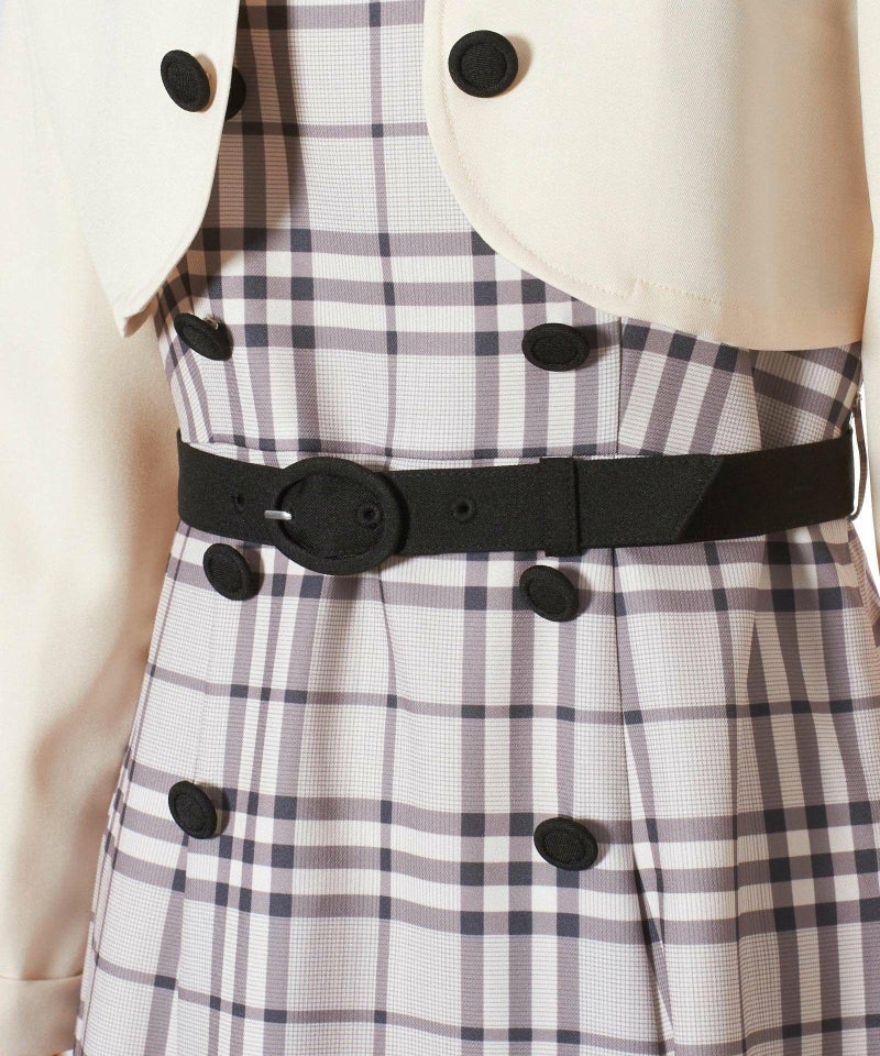 ベルト (off white×black)