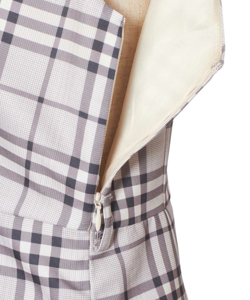 サイドファスナー (off white×black)