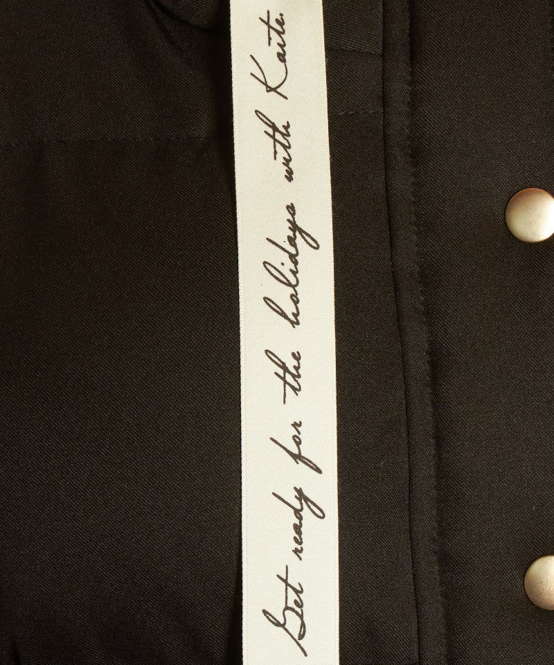 ロゴリボン (black)