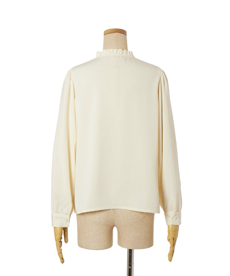 バック (off white×navy)