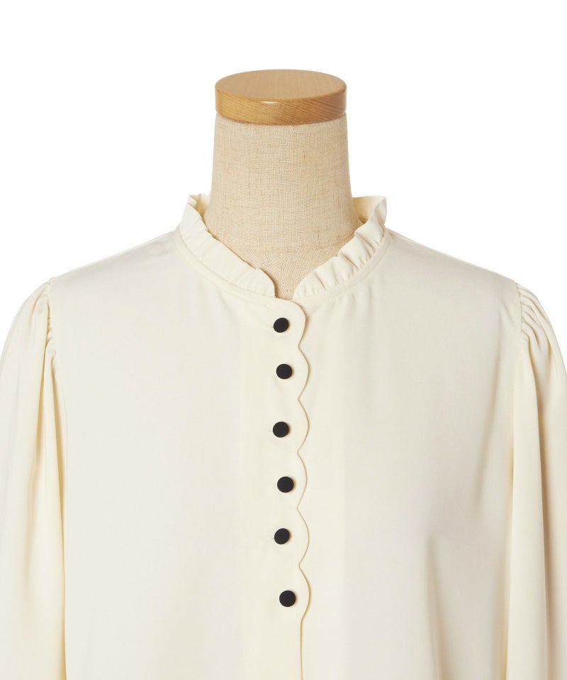 フロントアップ (off white×navy)