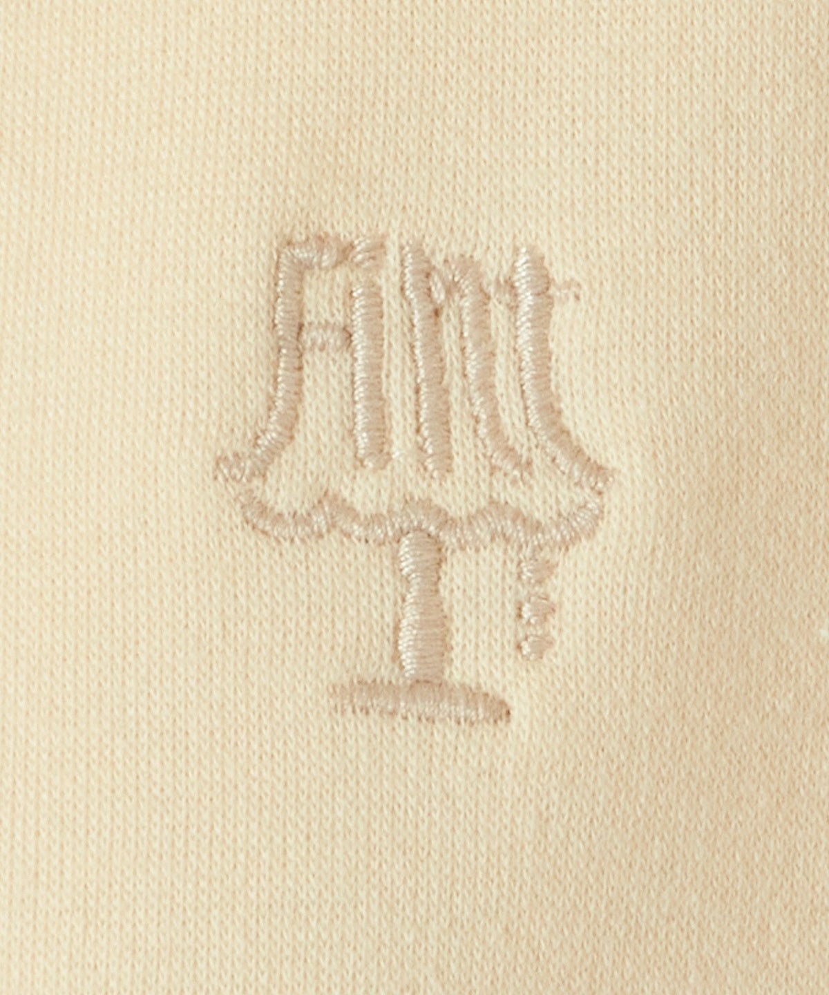 刺繍アップ (ivory)