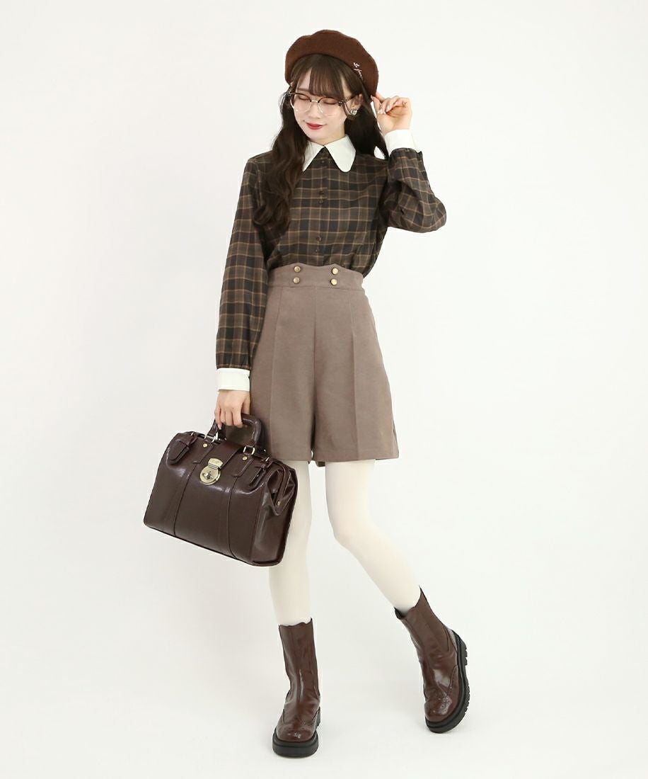 beige×brown / 162cm