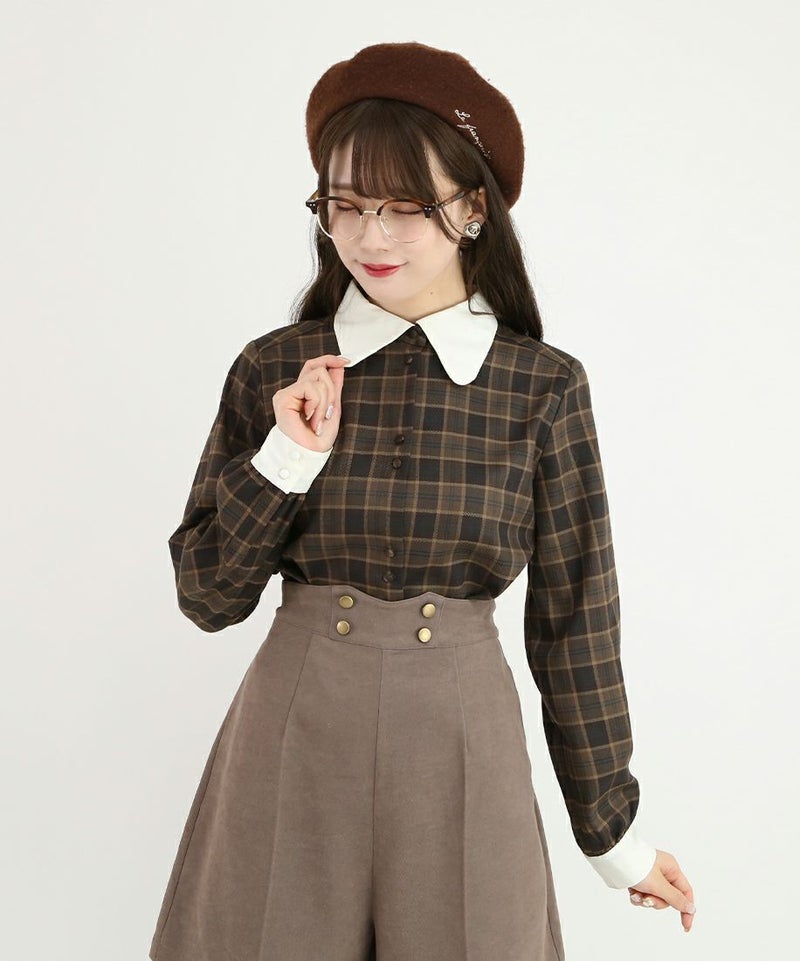 beige×brown / 162cm