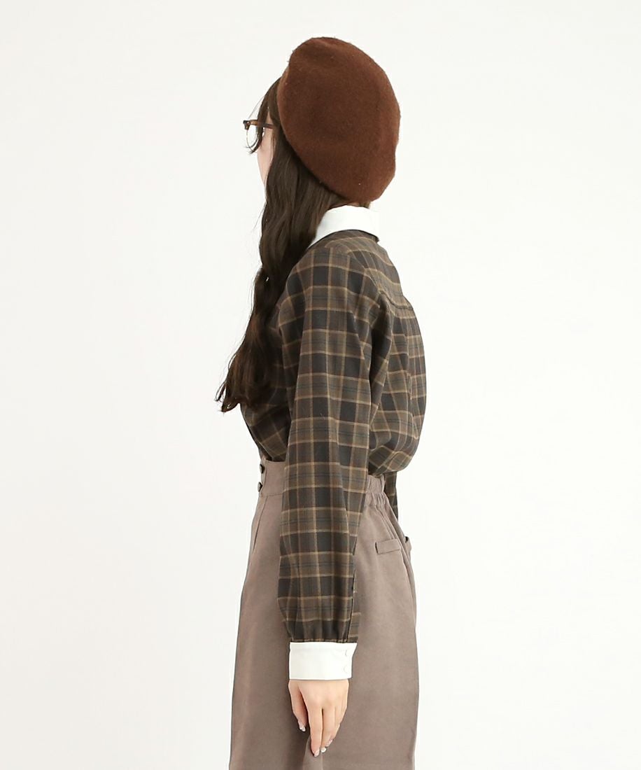 beige×brown / 162cm