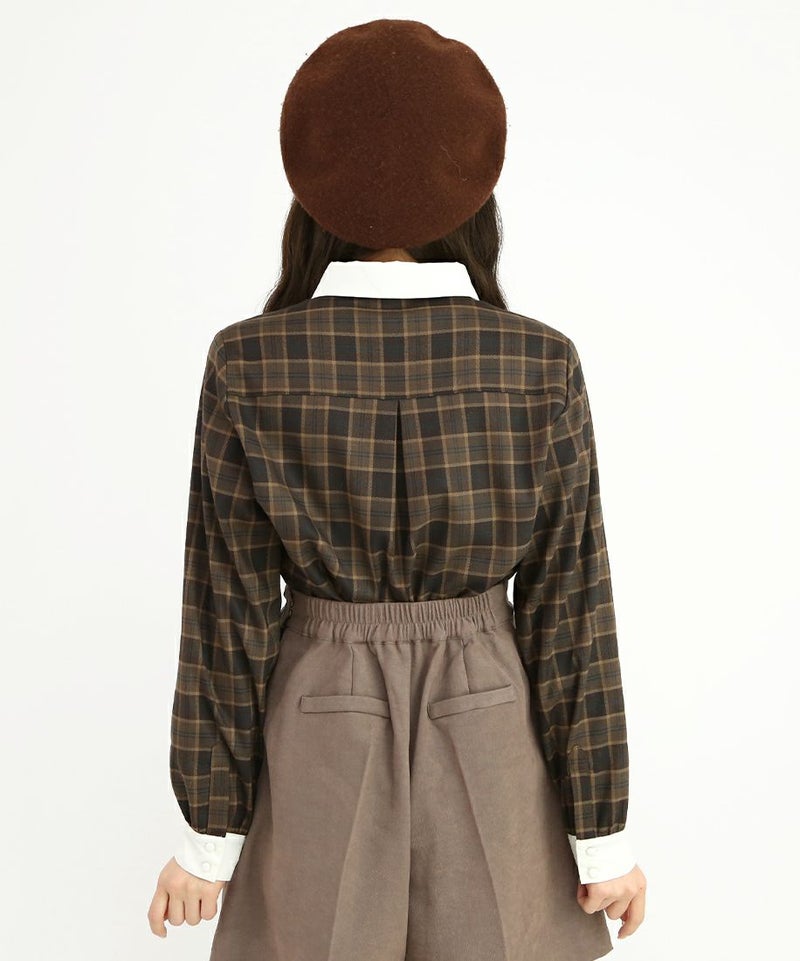 beige×brown / 162cm