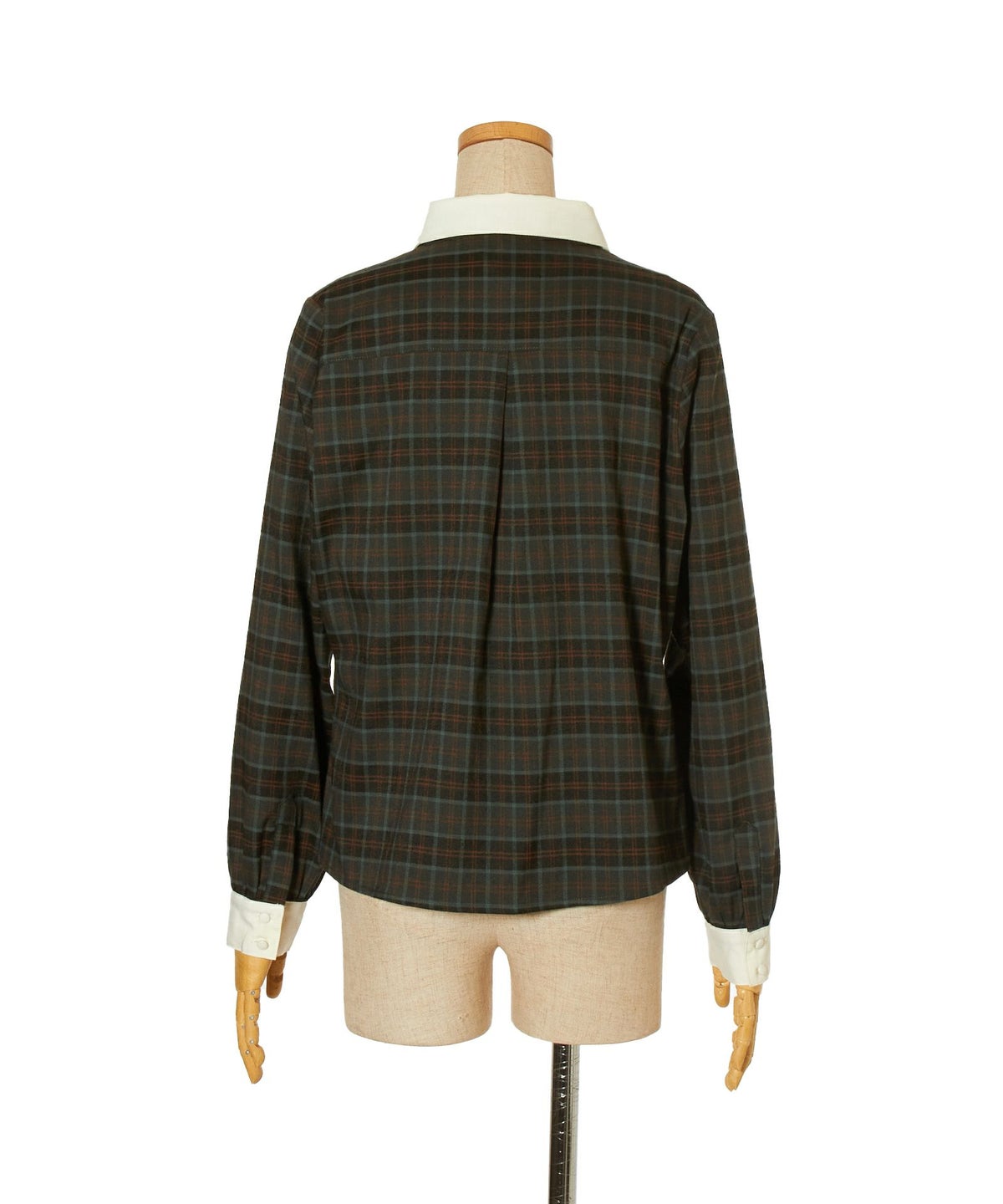 バック (green×black)