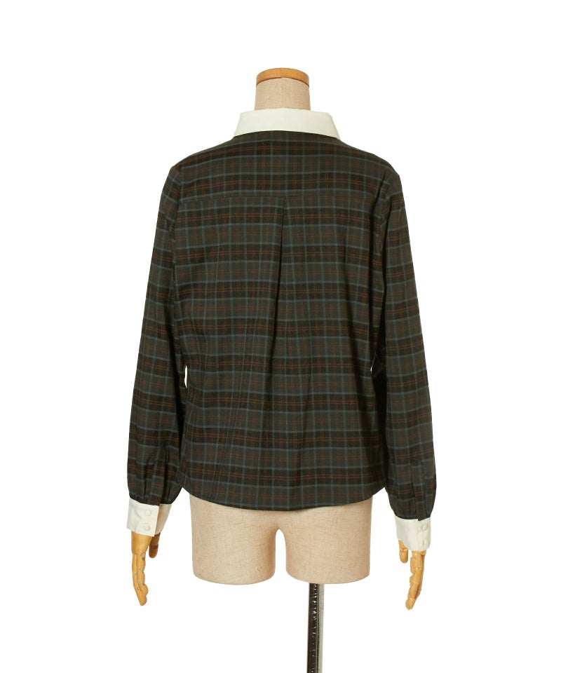 バック (green×black)