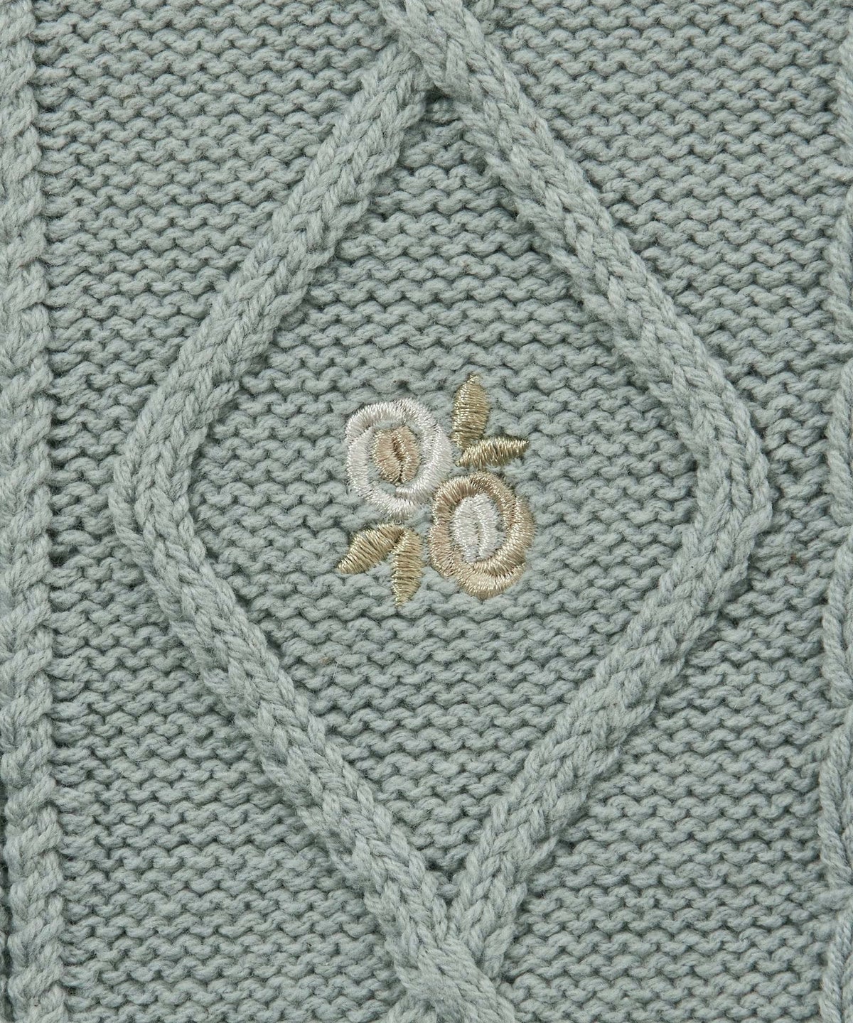 刺繍アップ (mint)