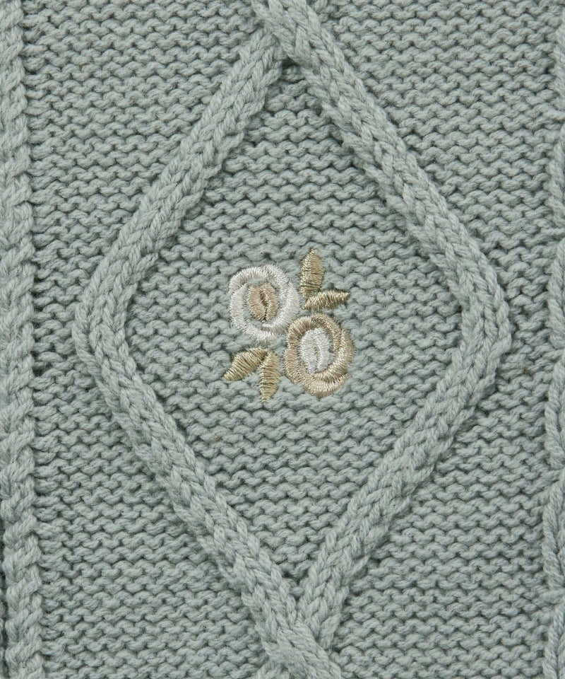 刺繍アップ (mint)