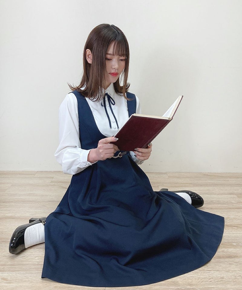 off white×navy / 166cm