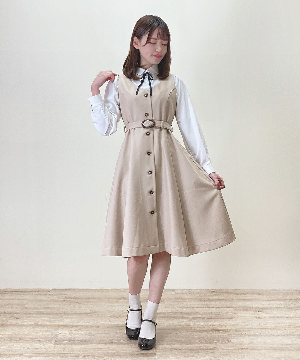 off white×navy / 166cm