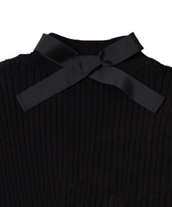 リボンアップ (black)