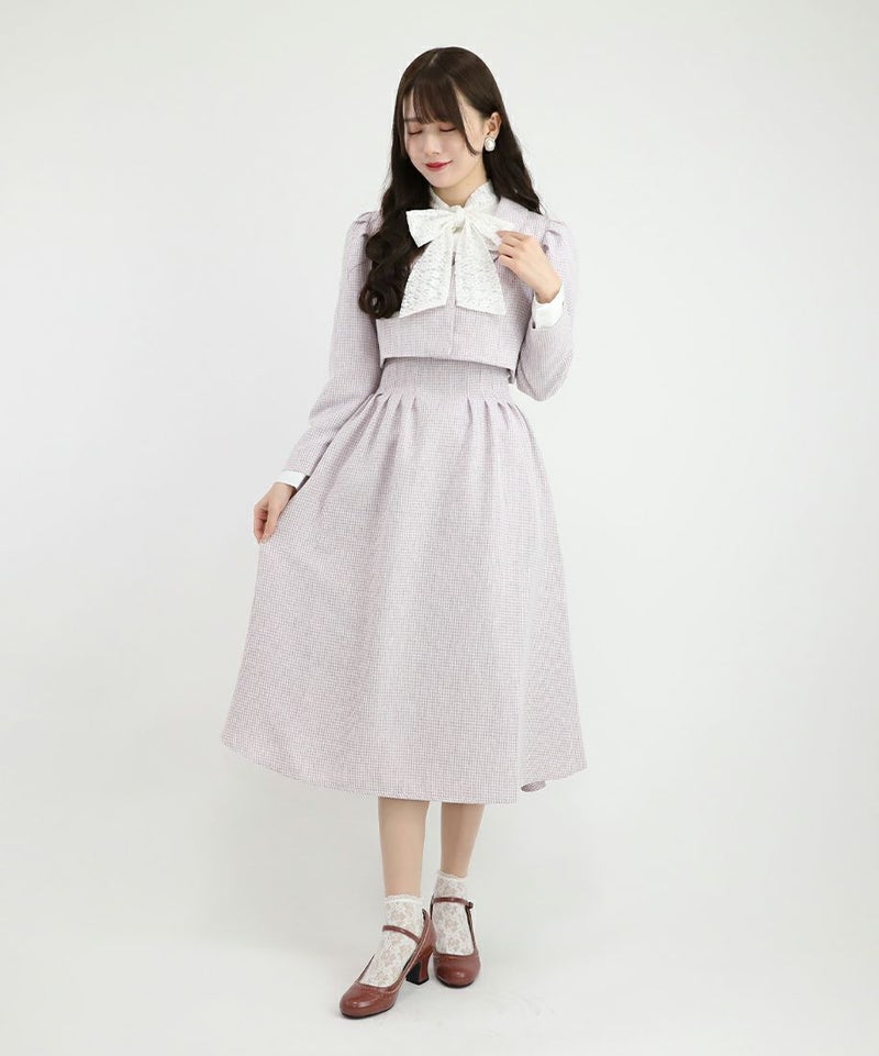 pink×white / 162cm / Mサイズ着用