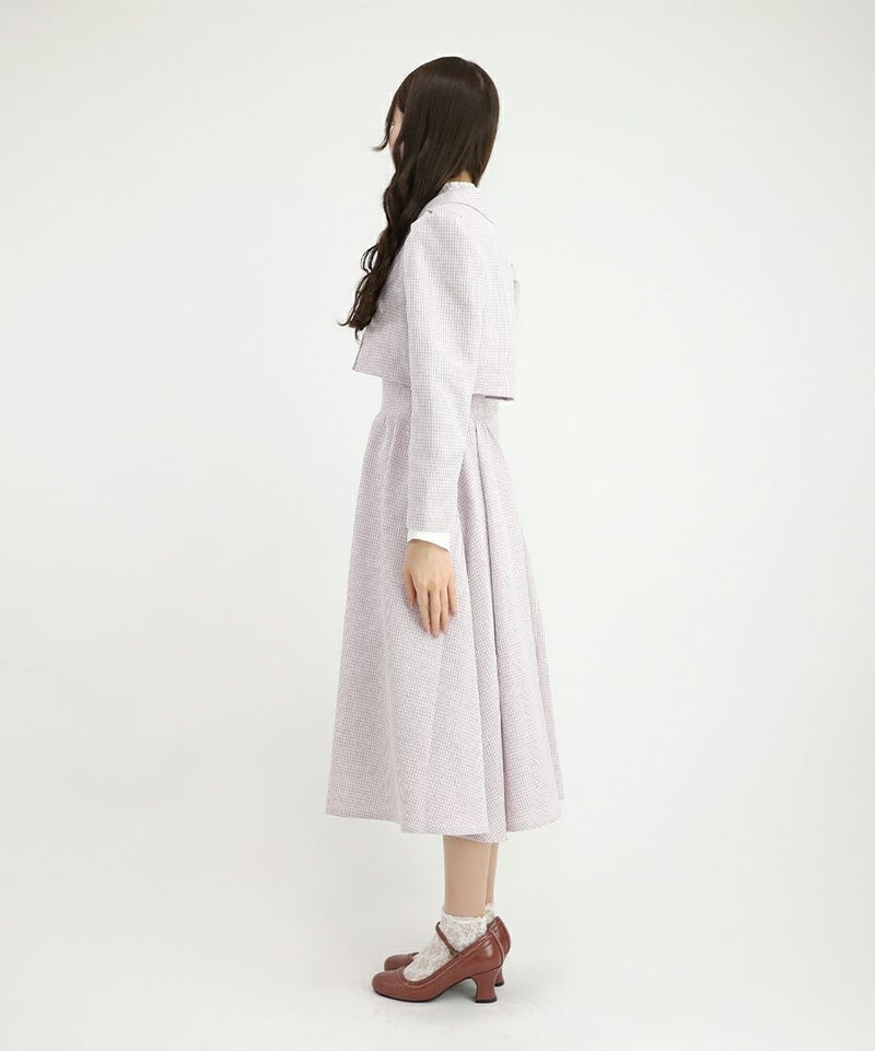 pink×white / 162cm / Mサイズ着用