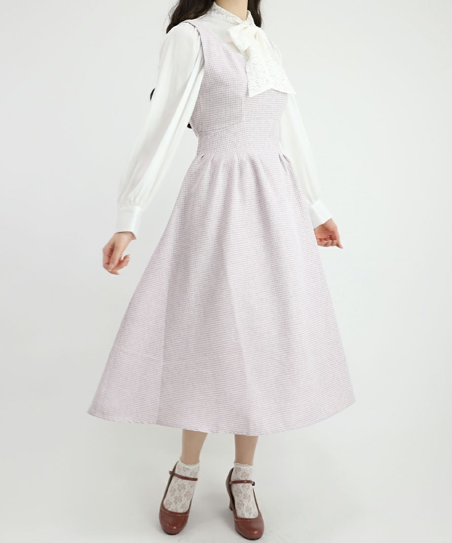 pink×white / 162cm / Mサイズ着用