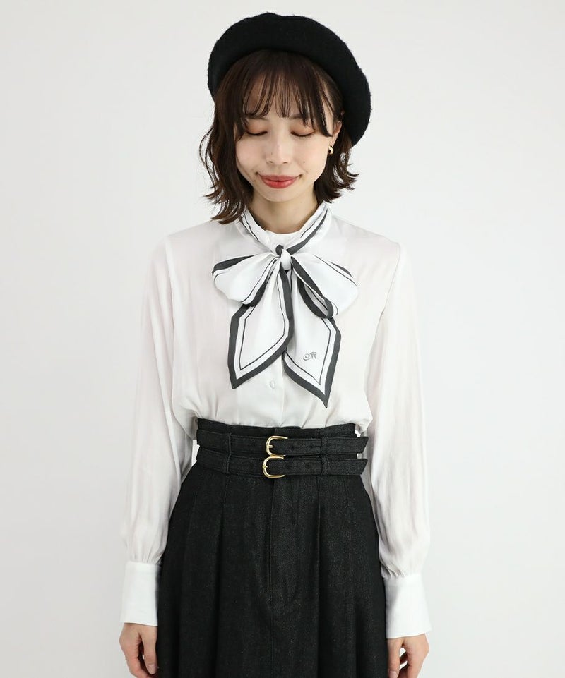 off white×black / 158cm