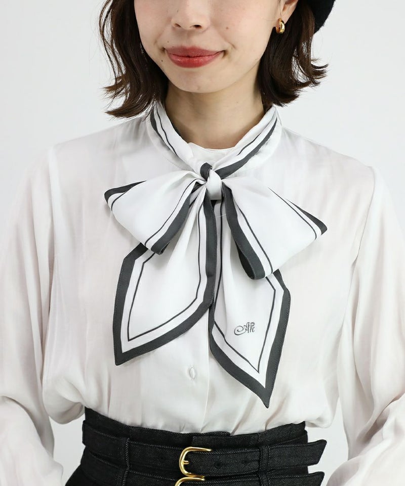 off white×black / 158cm