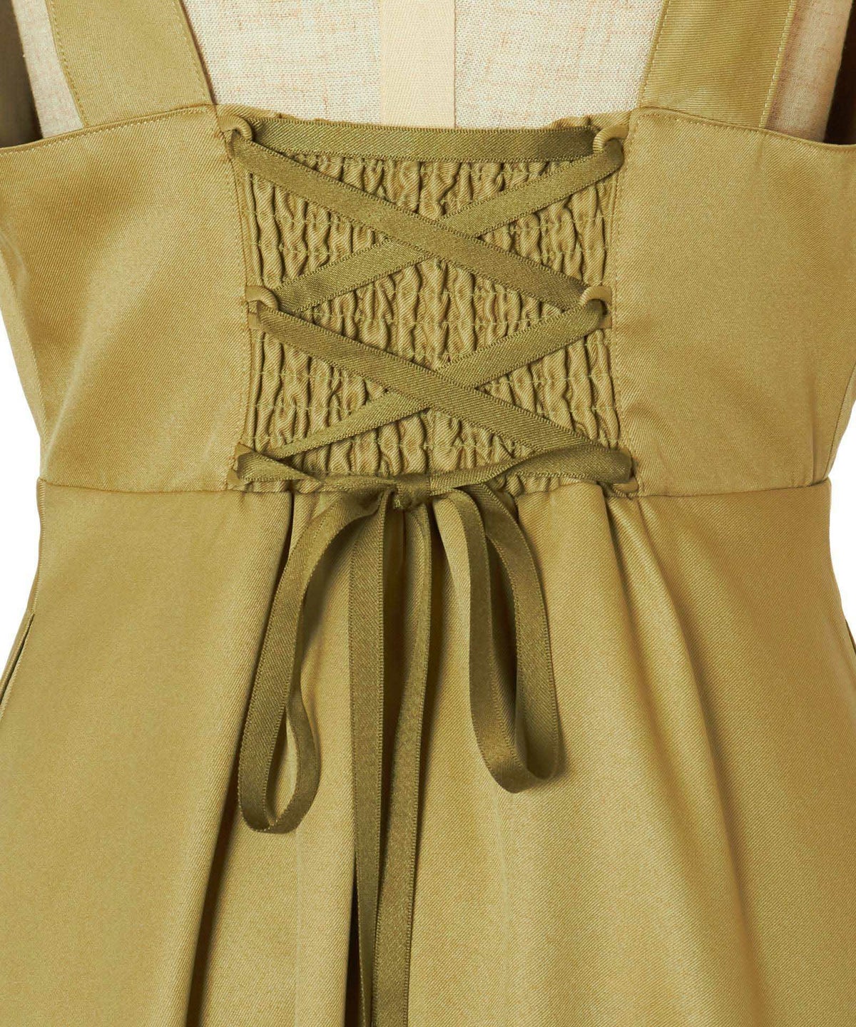 バックレースアップ (light khaki)